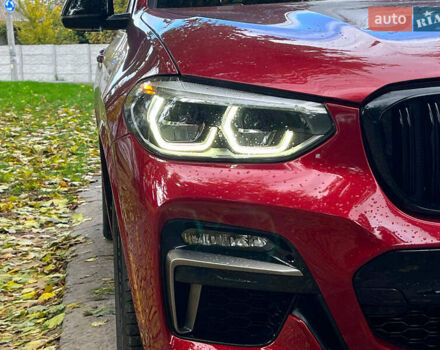 Красный БМВ Х4, объемом двигателя 3 л и пробегом 84 тыс. км за 43940 $, фото 3 на Automoto.ua