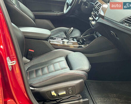 Красный БМВ Х4, объемом двигателя 3 л и пробегом 84 тыс. км за 43940 $, фото 15 на Automoto.ua