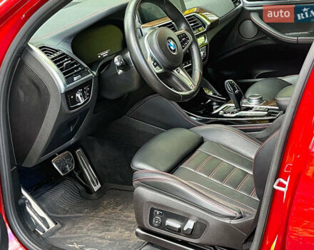 Красный БМВ Х4, объемом двигателя 3 л и пробегом 84 тыс. км за 43940 $, фото 29 на Automoto.ua