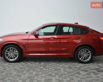 Красный БМВ Х4, объемом двигателя 2 л и пробегом 103 тыс. км за 38500 $, фото 1 на Automoto.ua