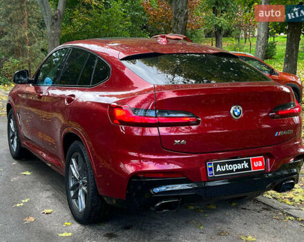 Красный БМВ Х4, объемом двигателя 3 л и пробегом 84 тыс. км за 43940 $, фото 7 на Automoto.ua