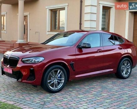 Красный БМВ Х4, объемом двигателя 3 л и пробегом 72 тыс. км за 42700 $, фото 3 на Automoto.ua