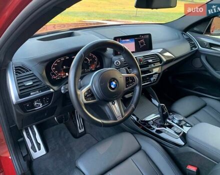 Красный БМВ Х4, объемом двигателя 3 л и пробегом 72 тыс. км за 42700 $, фото 21 на Automoto.ua