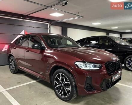 Красный БМВ Х4, объемом двигателя 2 л и пробегом 67 тыс. км за 55700 $, фото 1 на Automoto.ua
