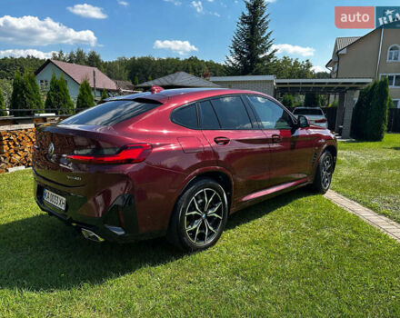 Красный БМВ Х4, объемом двигателя 2 л и пробегом 39 тыс. км за 53500 $, фото 4 на Automoto.ua