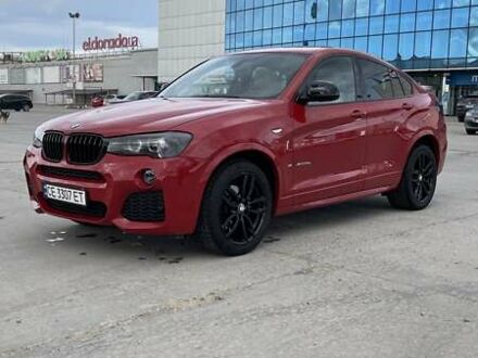 Красный БМВ Х4, объемом двигателя 2 л и пробегом 166 тыс. км за 23000 $, фото 1 на Automoto.ua