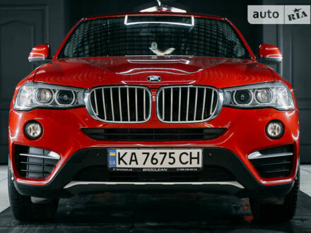 Красный БМВ Х4, объемом двигателя 2 л и пробегом 266 тыс. км за 21800 $, фото 1 на Automoto.ua