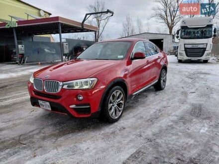 Красный БМВ Х4, объемом двигателя 2 л и пробегом 207 тыс. км за 16100 $, фото 1 на Automoto.ua