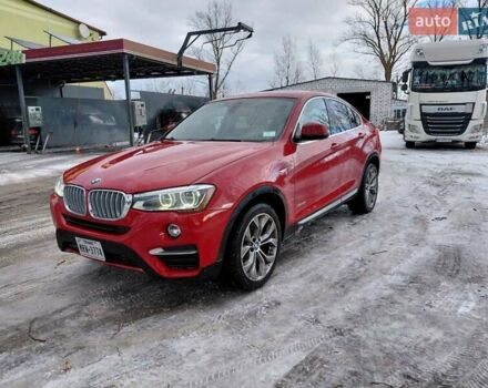 Красный БМВ Х4, объемом двигателя 2 л и пробегом 207 тыс. км за 16700 $, фото 1 на Automoto.ua
