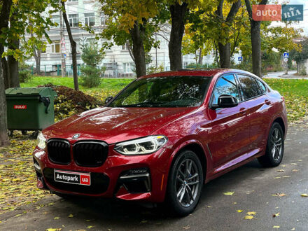 БМВ Х4 2020 в Киеве на Automoto.ua Красный БМВ Х4, объемом двигателя 3 л и пробегом 84 тыс. км за 43940 $, фото 1 на Automoto.ua
