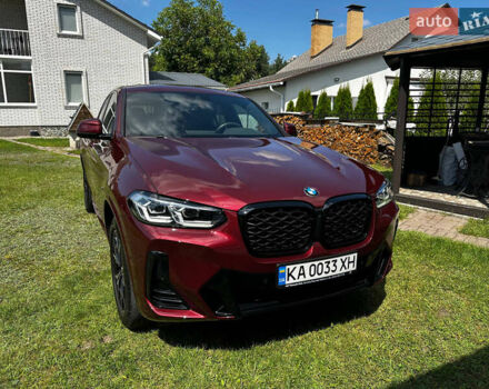Красный БМВ Х4, объемом двигателя 2 л и пробегом 39 тыс. км за 53500 $, фото 1 на Automoto.ua