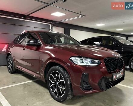 Красный БМВ Х4, объемом двигателя 2 л и пробегом 67 тыс. км за 55700 $, фото 1 на Automoto.ua