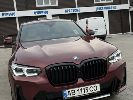 Красный БМВ Х4, объемом двигателя 2 л и пробегом 78 тыс. км за 49300 $, фото 1 на Automoto.ua