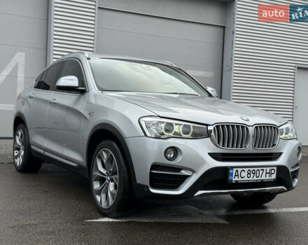 Серый БМВ Х4, объемом двигателя 2 л и пробегом 162 тыс. км за 23500 $, фото 5 на Automoto.ua