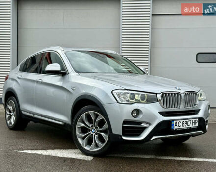 Серый БМВ Х4, объемом двигателя 2 л и пробегом 162 тыс. км за 23500 $, фото 2 на Automoto.ua