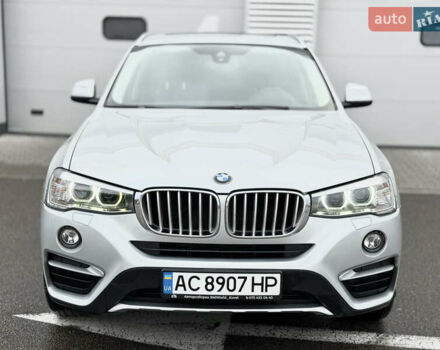 БМВ Х4 2014 в Киеве на Automoto.ua Серый БМВ Х4, объемом двигателя 2 л и пробегом 162 тыс. км за 25500 $, фото 3 на Automoto.ua