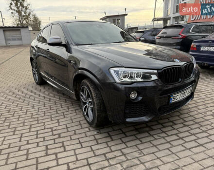 Серый БМВ Х4, объемом двигателя 3 л и пробегом 105 тыс. км за 27499 $, фото 1 на Automoto.ua