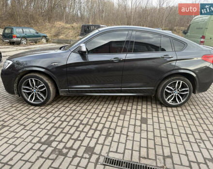 Серый БМВ Х4, объемом двигателя 3 л и пробегом 105 тыс. км за 27499 $, фото 3 на Automoto.ua
