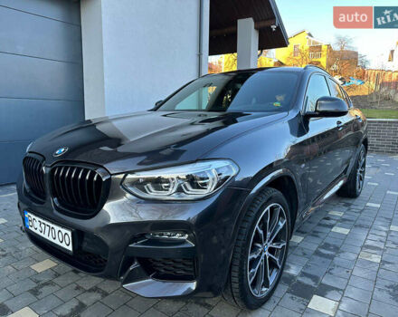 Серый БМВ Х4, объемом двигателя 2 л и пробегом 40 тыс. км за 51200 $, фото 2 на Automoto.ua