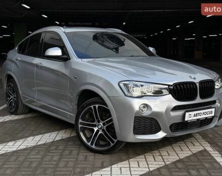 Серый БМВ Х4, объемом двигателя 2 л и пробегом 65 тыс. км за 26690 $, фото 1 на Automoto.ua