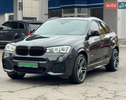 Серый БМВ Х4, объемом двигателя 2 л и пробегом 117 тыс. км за 23900 $, фото 1 на Automoto.ua