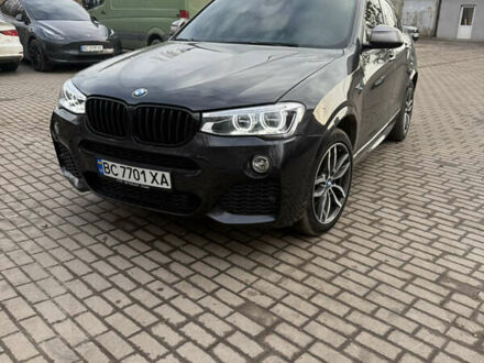 Серый БМВ Х4, объемом двигателя 3 л и пробегом 105 тыс. км за 27499 $, фото 1 на Automoto.ua