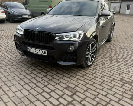 Серый БМВ Х4, объемом двигателя 3 л и пробегом 105 тыс. км за 27499 $, фото 1 на Automoto.ua