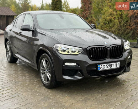 Серый БМВ Х4, объемом двигателя 2 л и пробегом 95 тыс. км за 39999 $, фото 1 на Automoto.ua