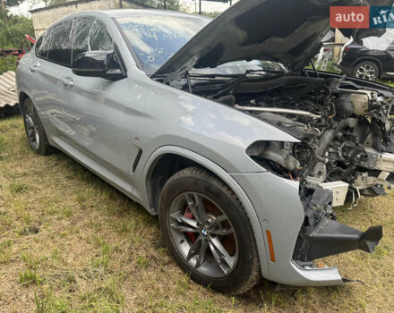 Серый БМВ Х4, объемом двигателя 3 л и пробегом 10 тыс. км за 25900 $, фото 1 на Automoto.ua
