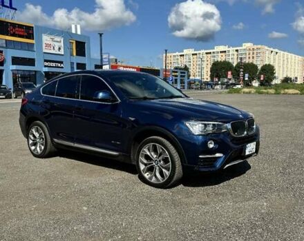 Синий БМВ Х4, объемом двигателя 2.98 л и пробегом 182 тыс. км за 18500 $, фото 1 на Automoto.ua