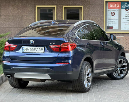 Синий БМВ Х4, объемом двигателя 2 л и пробегом 150 тыс. км за 24900 $, фото 7 на Automoto.ua