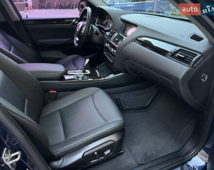 Синий БМВ Х4, объемом двигателя 2 л и пробегом 150 тыс. км за 24900 $, фото 28 на Automoto.ua