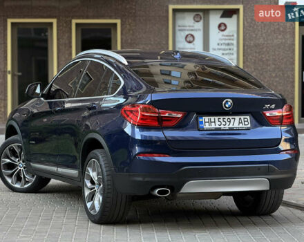 Синий БМВ Х4, объемом двигателя 2 л и пробегом 150 тыс. км за 24900 $, фото 11 на Automoto.ua
