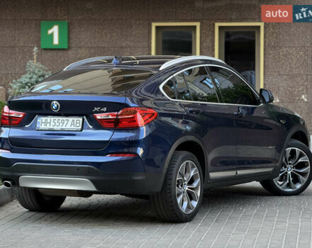 Синий БМВ Х4, объемом двигателя 2 л и пробегом 150 тыс. км за 24900 $, фото 8 на Automoto.ua