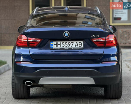 Синий БМВ Х4, объемом двигателя 2 л и пробегом 150 тыс. км за 24900 $, фото 10 на Automoto.ua