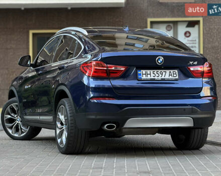 Синий БМВ Х4, объемом двигателя 2 л и пробегом 150 тыс. км за 24900 $, фото 13 на Automoto.ua
