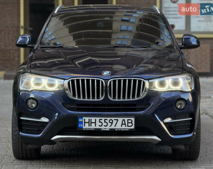 Синий БМВ Х4, объемом двигателя 2 л и пробегом 150 тыс. км за 24900 $, фото 3 на Automoto.ua