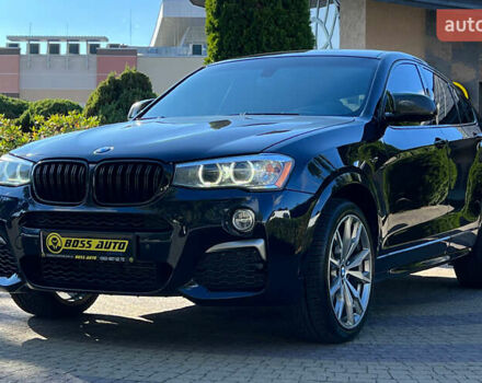 Синий БМВ Х4, объемом двигателя 3 л и пробегом 100 тыс. км за 20300 $, фото 2 на Automoto.ua