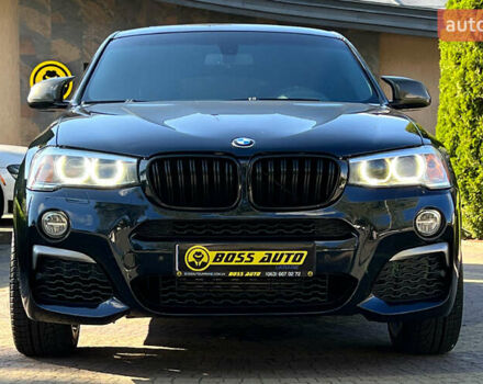Синий БМВ Х4, объемом двигателя 3 л и пробегом 100 тыс. км за 20300 $, фото 1 на Automoto.ua