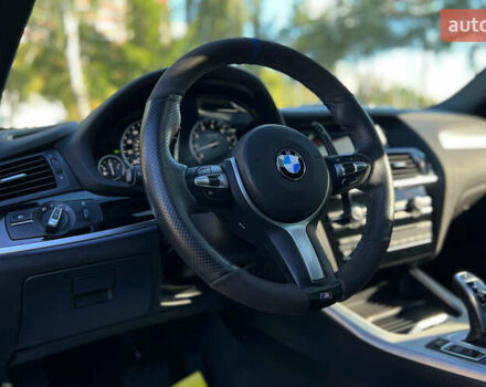 Синий БМВ Х4, объемом двигателя 3 л и пробегом 100 тыс. км за 20300 $, фото 21 на Automoto.ua