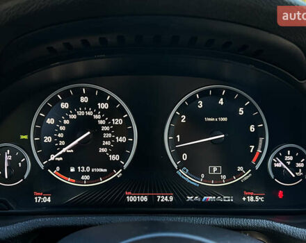Синий БМВ Х4, объемом двигателя 3 л и пробегом 100 тыс. км за 20300 $, фото 24 на Automoto.ua