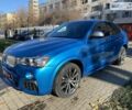 Синий БМВ Х4, объемом двигателя 3 л и пробегом 90 тыс. км за 37500 $, фото 1 на Automoto.ua