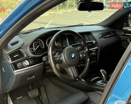 Синій БМВ Х4, об'ємом двигуна 2.98 л та пробігом 130 тис. км за 28300 $, фото 20 на Automoto.ua