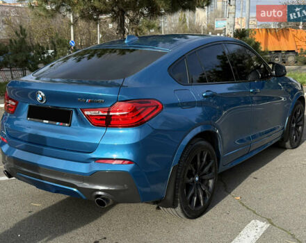 Синій БМВ Х4, об'ємом двигуна 2.98 л та пробігом 130 тис. км за 28300 $, фото 17 на Automoto.ua