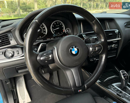 Синій БМВ Х4, об'ємом двигуна 2.98 л та пробігом 130 тис. км за 28300 $, фото 29 на Automoto.ua