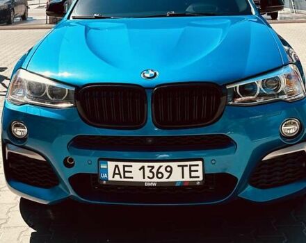 Синий БМВ Х4, объемом двигателя 2.98 л и пробегом 118 тыс. км за 35900 $, фото 3 на Automoto.ua