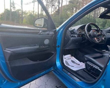 Синий БМВ Х4, объемом двигателя 3 л и пробегом 43 тыс. км за 8300 $, фото 8 на Automoto.ua