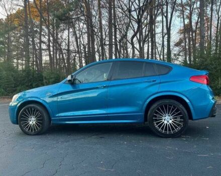Синий БМВ Х4, объемом двигателя 3 л и пробегом 43 тыс. км за 8300 $, фото 1 на Automoto.ua