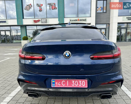 Синий БМВ Х4, объемом двигателя 3 л и пробегом 139 тыс. км за 36500 $, фото 5 на Automoto.ua