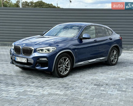 БМВ Х4 2018 в Каменце-Подольском на Automoto.ua Синий БМВ Х4, объемом двигателя 2 л и пробегом 124 тыс. км за 39700 $, фото 4 на Automoto.ua
